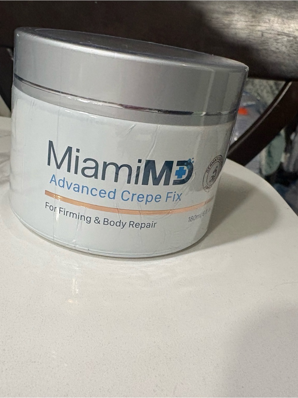 miamiMD Advanced Crepe Fix Firming Cream - White & Silver